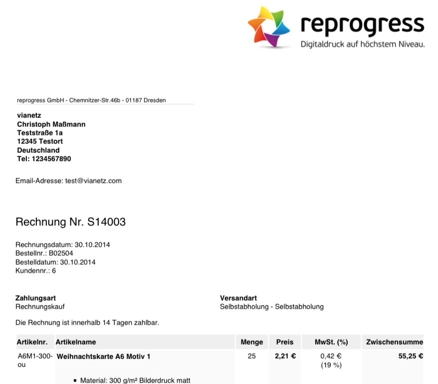PDF-Layout von reprogress.de